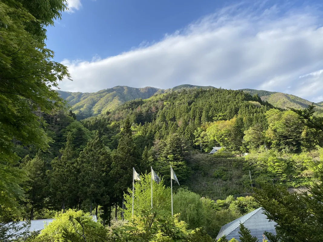 水源の森キャンプランドのようす