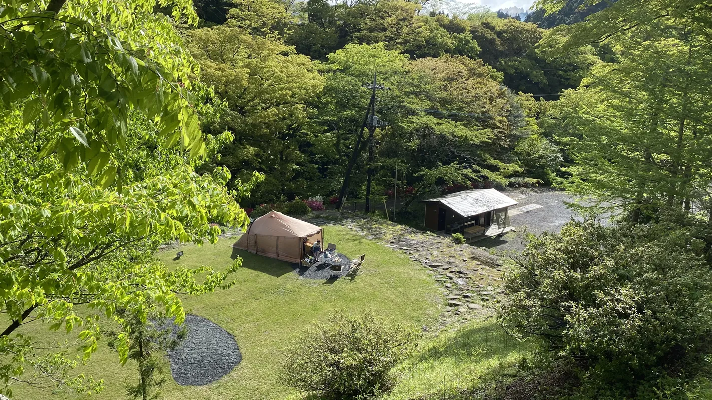 水源の森キャンプランドのようす
